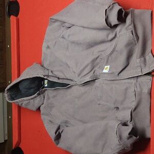 Vintage Carhartt winter lined hooded coat